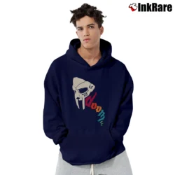 Men’s mf doom retro mask graphic hip hop Pullover Hoodie in navy | Cozy, Durable, Modern Fit