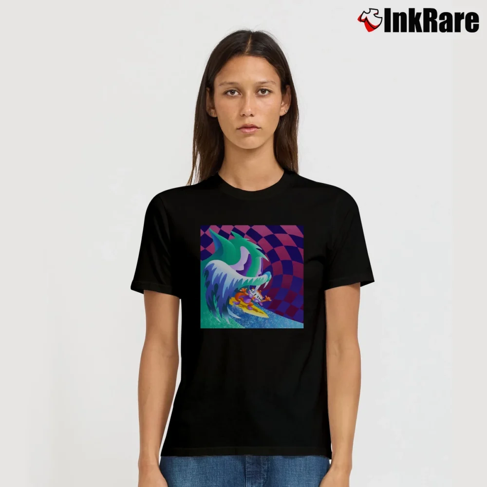 Women’s Mgmt Oracular Congratulations Casual Signature T-Shirt in black | Soft, Flattering Fit