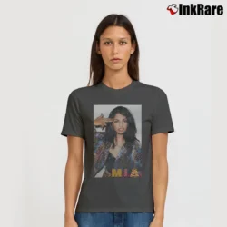 Women’s mia bad girls pop rap fashion Signature T-Shirt in charcoal | Soft, Flattering Fit