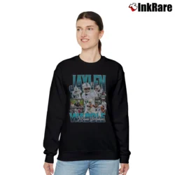 Women’s miami dolphins jaylen waddle retro bootleg for NFL Fans Relaxed Sweatshirt in black | Soft, Laid-Back Vibe