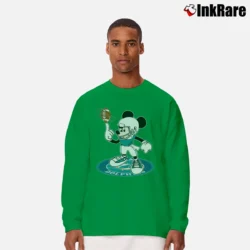 Men’s Miami Dolphins Mickey Mouse Super Bowl Fan Long-Sleeve Shirt in irish green | Sleek, Lightweight, Year-Round Wear