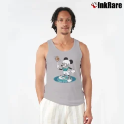 Men’s Miami Dolphins Mickey Mouse Super Bowl Fan Tank Top in sport grey | Breathable, Active-Friendly Design