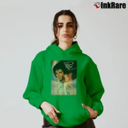 Women’s Michael Jackson Captain Eo Tribute Cozy Hoodie in irish green | Warm, Structured, Stylish