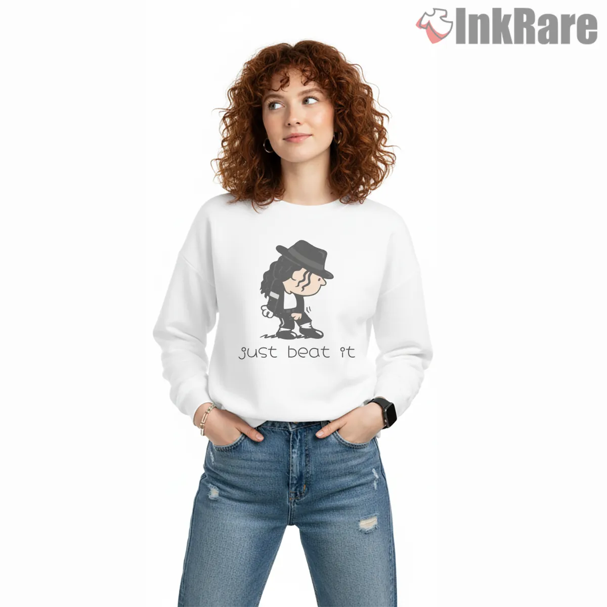 Michael Jackson Cartoon Beat It Dance Shirt on graphic shirt for women graphic tee