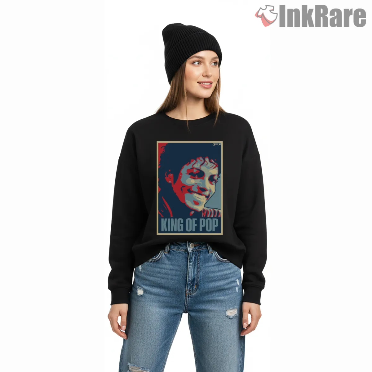 Michael Jackson King Of Pop Poster Portrait Shirt Michael Jackson King Of Pop Poster Portrait Shirt on graphic shirt for women graphic tee