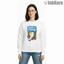 Michael Jackson Smooth Criminal Neon Dance Shirt on graphic shirt for women graphic tee