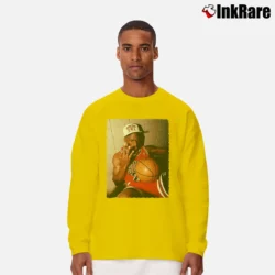 Men’s Michael Jordan 3 Times Back to Back Champ Long-Sleeve Shirt in yellow | Sleek, Lightweight, Year-Round Wear