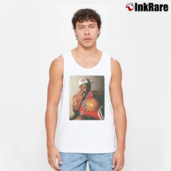 Men’s Michael Jordan 3 Times Back to Back Champ Tank Top in white | Breathable, Active-Friendly Design