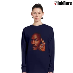 Women’s Michael Jordan 6 Rings Long-Sleeve Top in navy | Sleek, Versatile, All-Season