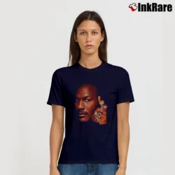 Women’s Michael Jordan 6 Rings Signature T-Shirt in navy | Soft, Flattering Fit