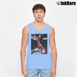 Men’s Michael Jordan Dunk Contest Tank Top in light blue | Breathable, Active-Friendly Design