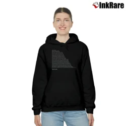 Women’s Michael Jordan Quotes Cozy Hoodie in black | Warm, Structured, Stylish