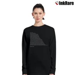 Women’s Michael Jordan Quotes Long-Sleeve Top in black | Sleek, Versatile, All-Season