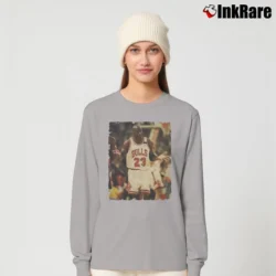 Women’s Michael Jordan The 1992 Finals Long-Sleeve Top in sport grey | Sleek, Versatile, All-Season