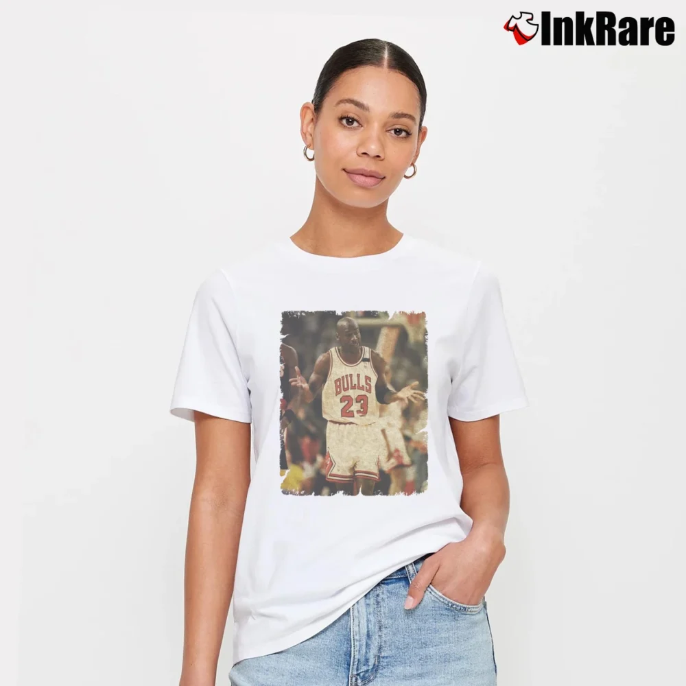 Women’s Michael Jordan The 1992 Finals Signature T-Shirt in white | Soft, Flattering Fit