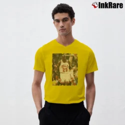 Men’s Michael Jordan The 1992 Finals V-Neck Tee in yellow | Sharp, Breathable, Everyday Staple
