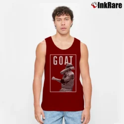 Men’s Michael Jordan The GOAT Tank Top in maroon | Breathable, Active-Friendly Design