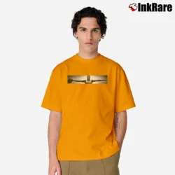 Men’s Michael Jordan Wings William Blake Classic T-Shirt in orange | Soft, Breathable Everyday Wear