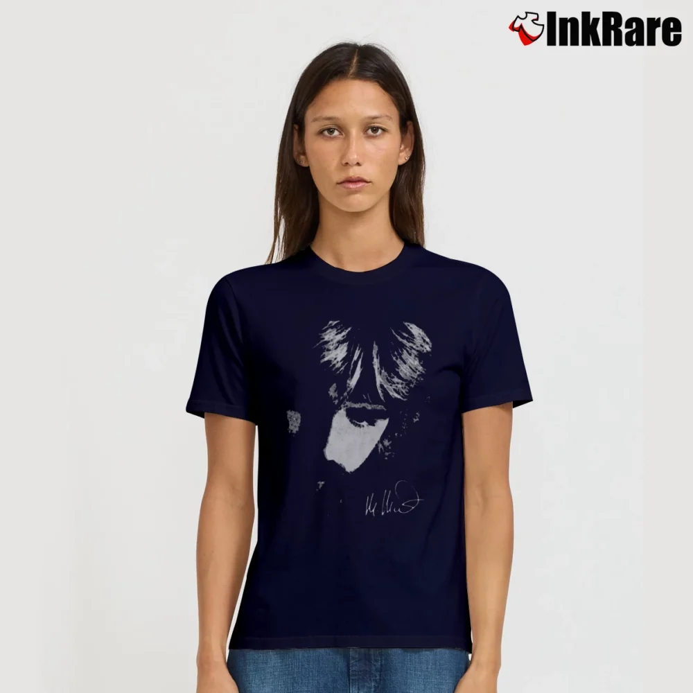 Women’s Michael Mcdonald Doobie Brothers Signature T-Shirt in navy | Soft, Flattering Fit