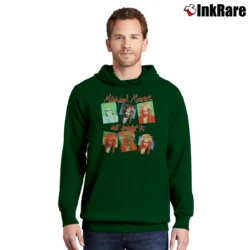 Men’s Michael Monroe Not Faking It Album Pullover Hoodie in forest green | Cozy, Durable, Modern Fit