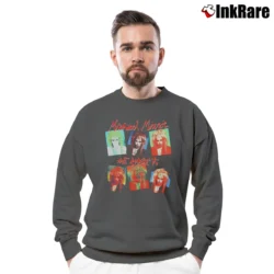 Men’s Michael Monroe Not Faking It Album Crewneck Sweatshirt in charcoal | Cozy Fabric, Clean Style