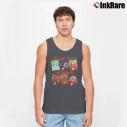 Men’s Michael Monroe Not Faking It Album Tank Top in charcoal | Breathable, Active-Friendly Design