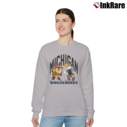 Women’s Michigan Wolverines Looney Tunes University Relaxed Sweatshirt in sport grey | Soft, Laid-Back Vibe