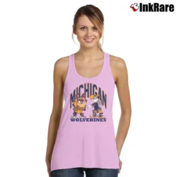 Women’s Michigan Wolverines Looney Tunes University Tank Top in light pink | Lightweight, Movement-Friendly