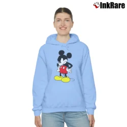 Women’s Mickey 90th Anniversary Rag Bone Collection Cozy Hoodie in light blue | Warm, Structured, Stylish