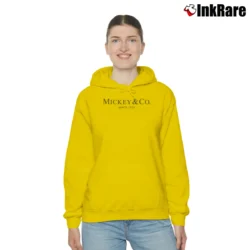 Women’s Mickey And Co Mickey Mouse Disney Vacation Cozy Hoodie in yellow | Warm, Structured, Stylish