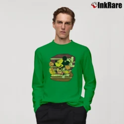 Men’s Mickey Donald Unlimited Track And Field Long-Sleeve Shirt in irish green | Sleek, Lightweight, Year-Round Wear