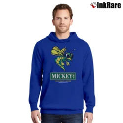 Men’s Mickey Fine Malt Liquor Vintage Pullover Hoodie in royal blue | Cozy, Durable, Modern Fit