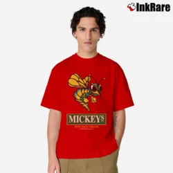 Men’s Mickey Fine Malt Liquor Vintage Classic T-Shirt in red | Soft, Breathable Everyday Wear