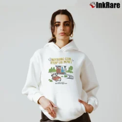 Women’s Mickey Minnie's Runaway Railway Nothing Can Stop Us Now Disney Cozy Hoodie in white | Warm, Structured, Stylish