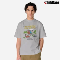 Men’s Mickey Minnie's Runaway Railway Nothing Can Stop Us Now Disney Classic T-Shirt in sport grey | Soft, Breathable Everyday Wear