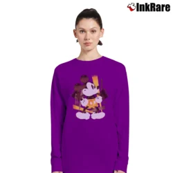 Women’s Mickey Mouse Artist Series Disney Parks Long-Sleeve Top in purple | Sleek, Versatile, All-Season