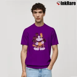 Men’s Mickey Mouse Artist Series Disney Parks Classic T-Shirt in purple | Soft, Breathable Everyday Wear