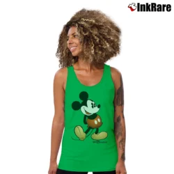 Women’s Mickey Mouse Classic Disney World Tank Top in irish green | Lightweight, Movement-Friendly