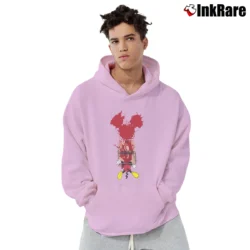 Men’s Mickey Mouse End Comic Mouse Trap Pullover Hoodie in light pink | Cozy, Durable, Modern Fit