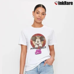 Women’s Mickey Mouse Fight Club T-Shirt in white | Soft, Flattering Fit