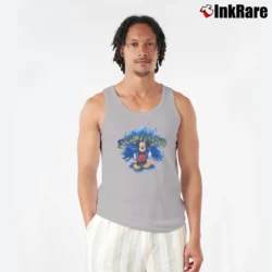 Men’s Mickey Mouse I Survived Splash Mountain Ride Tank Top in sport grey | Breathable, Active-Friendly Design