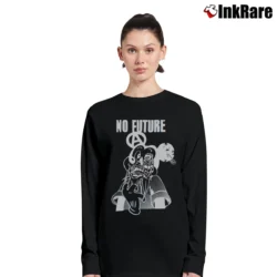 Women’s Mickey Mouse Punk Rock Seditionaries No Future Long-Sleeve Top in black | Sleek, Versatile, All-Season