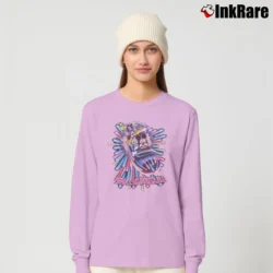 Women’s Mickey Mouse Space Mountain Disney World Long-Sleeve Top in light pink | Sleek, Versatile, All-Season