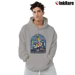 Men’s Mickey Mouse Tower Of Terror Twilight Disney Pullover Hoodie in sport grey | Cozy, Durable, Modern Fit