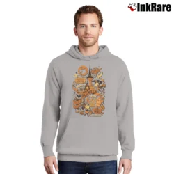 Men’s Mickey's Not So Scary Halloween Party Pullover Hoodie in sport grey | Cozy, Durable, Modern Fit
