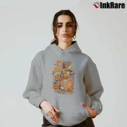 Women’s Mickey's Not So Scary Halloween Party Cozy Hoodie in sport grey | Warm, Structured, Stylish