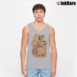 Men’s Mickey's Not So Scary Halloween Party Tank Top in sport grey | Breathable, Active-Friendly Design