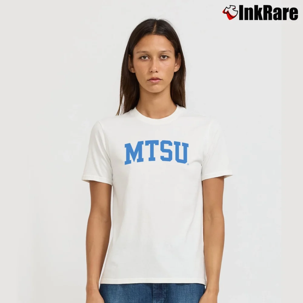 Women’s Middle Tennessee State Game Day Signature T-Shirt in white | Soft, Flattering Fit