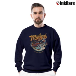 Men’s Midland Drinkin' Problem Country Crewneck Sweatshirt in navy | Cozy Fabric, Clean Style
