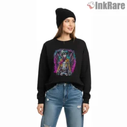 Mikasa Ackerman Neon Street Style Shirt on graphic shirt for women graphic tee